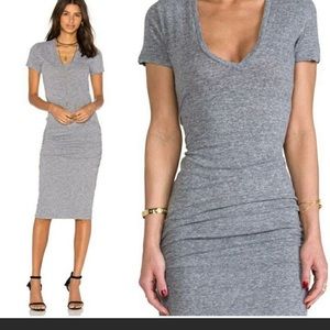 Monrow v-neck t-shirt dress